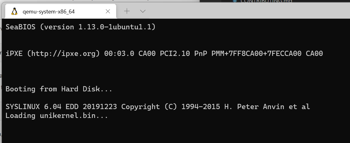 External bootloaders cannot boot the kernel · Issue #263 · unikraft ...