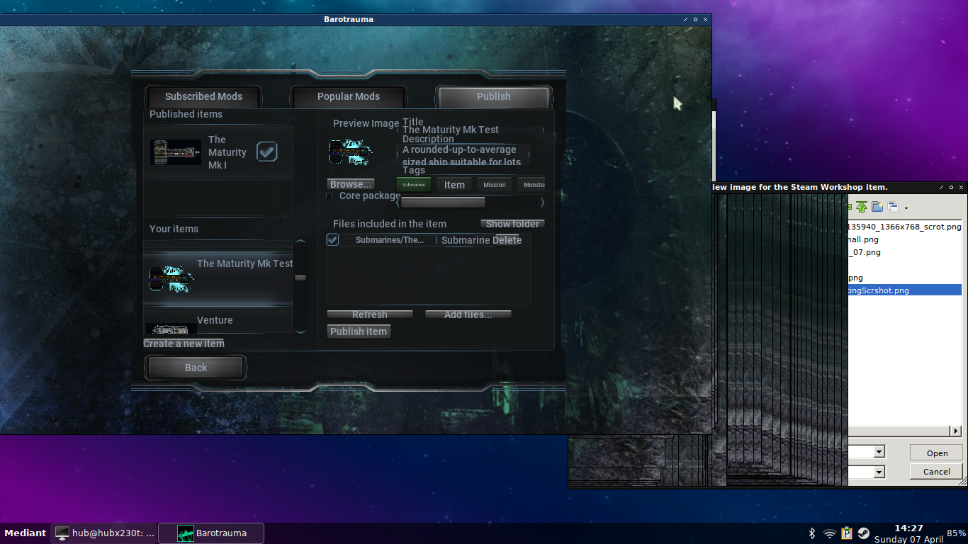 [Bad Bug] [Possible Linux] File selection dialogue window does not ...