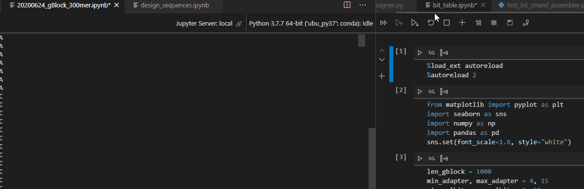 Displaying two jupyter notebooks side-by-side disables keyboard ...