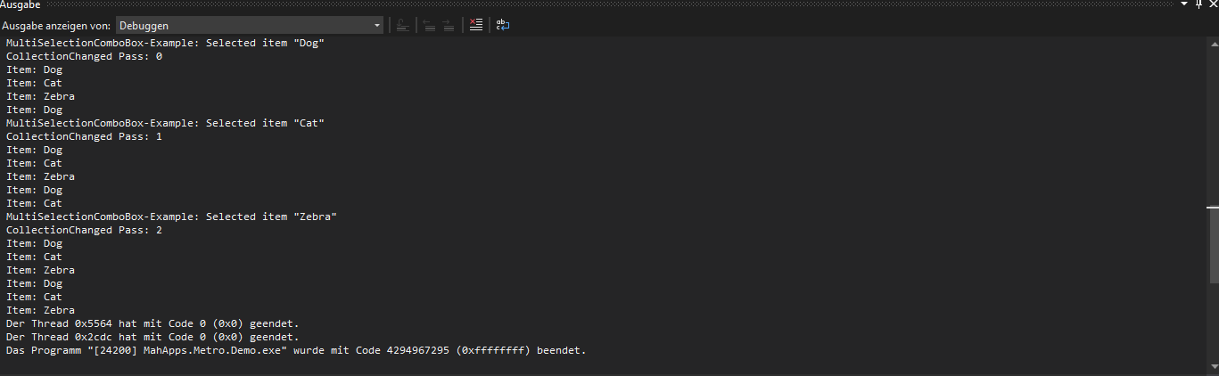 MultiSelectionComboBox SelectedItems Duplicate · Issue #4245 · MahApps ...