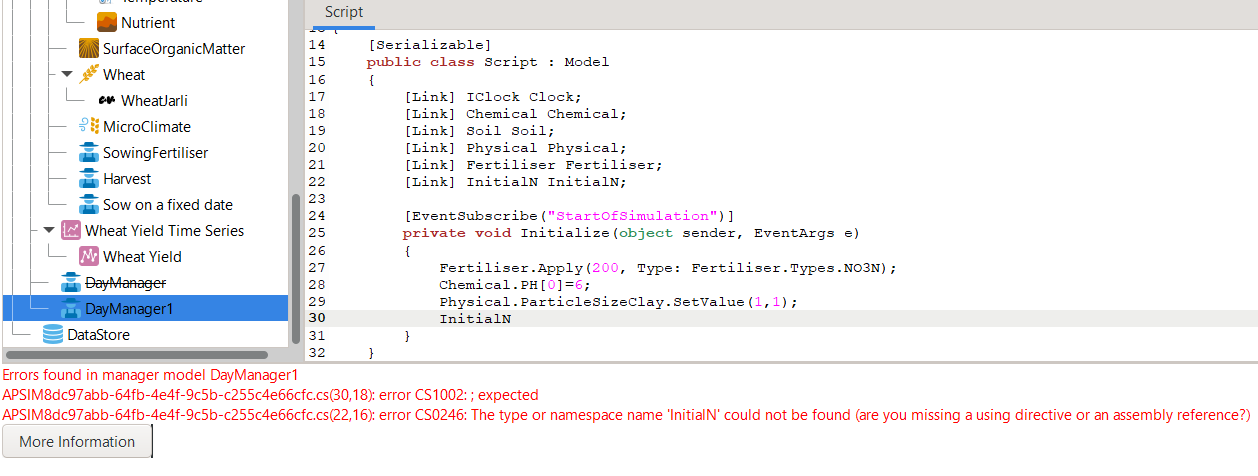 Setting parameters values · Issue #7434 · APSIMInitiative/ApsimX · GitHub