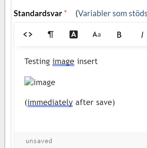 Image expiration in canned responses · Issue 228 · osTicket/osTicket