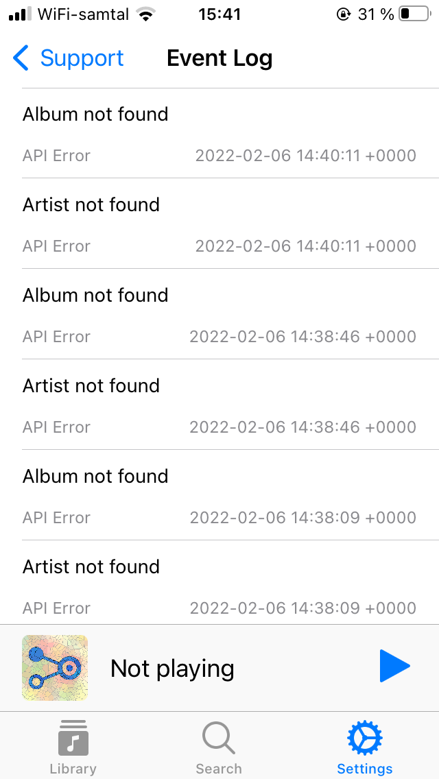 [BUG] Zero kb file leaves [Unknown Album] [Unknown Artist] · Issue #99 ...