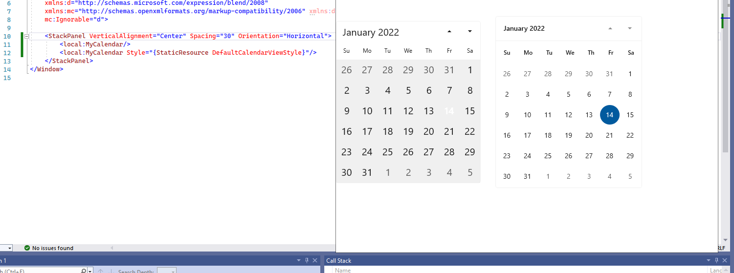 The default style doesn't apply to the inheritor of the component ...