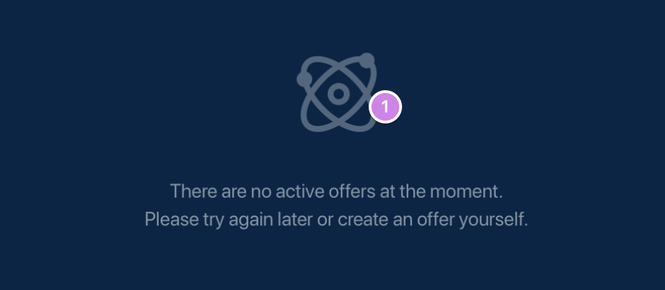 Update icon for "no active offers"case on Atomic Swap screen · Issue ...