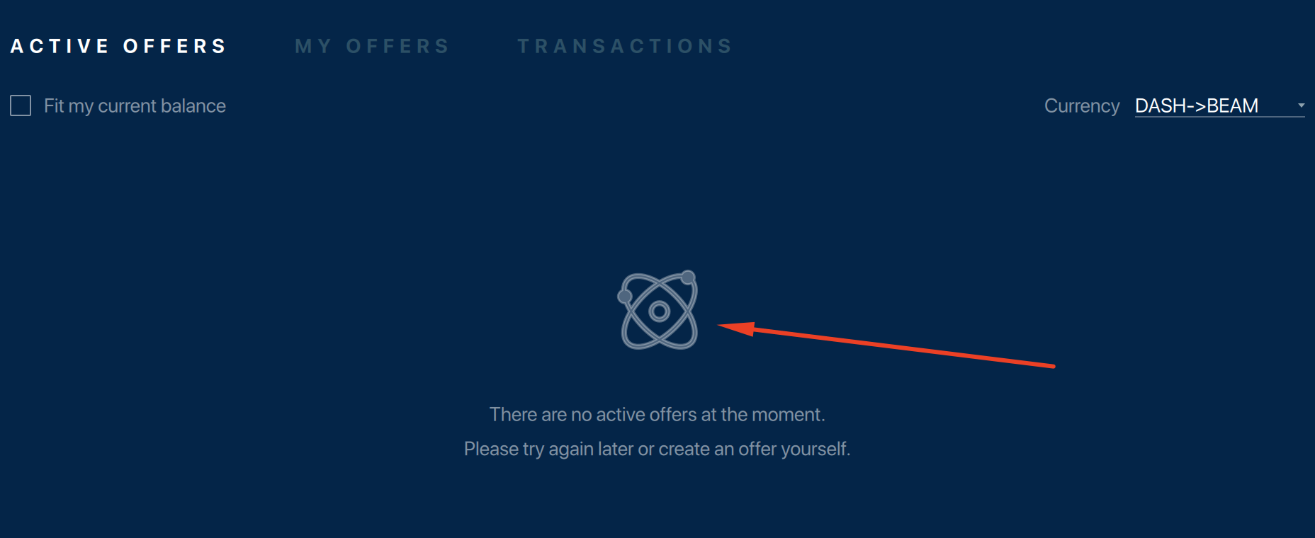 Update icon for "no active offers"case on Atomic Swap screen · Issue ...