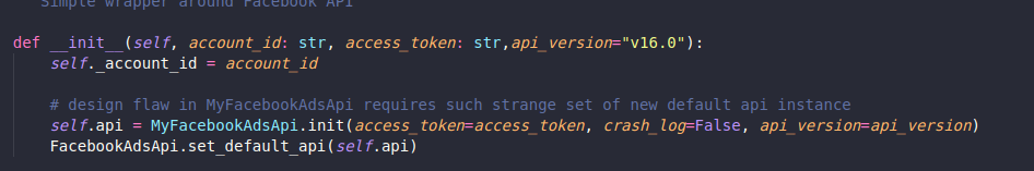 python 3.x - error in facebook graphapi version ||... Source Facebook Marketing - new api version v16.0 · Issue #22698 ...