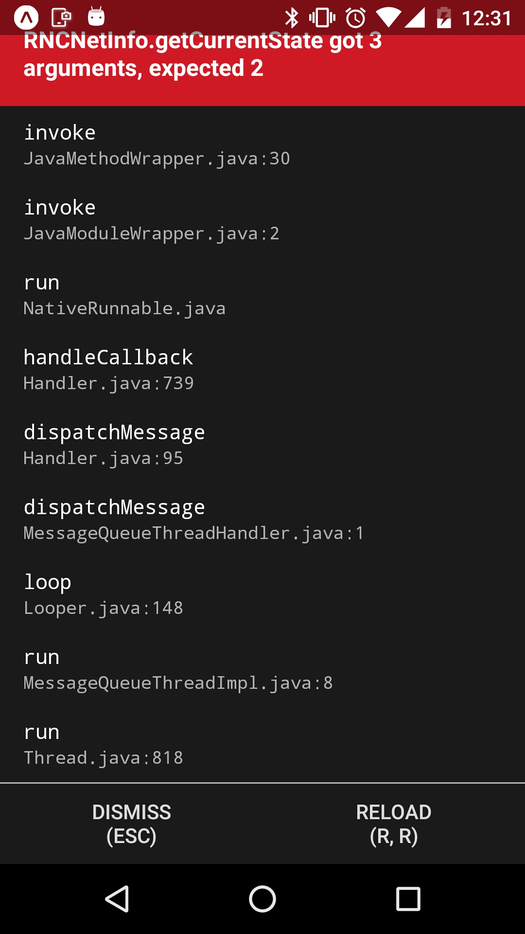 got 3 arguments, expected 2. · Issue 719