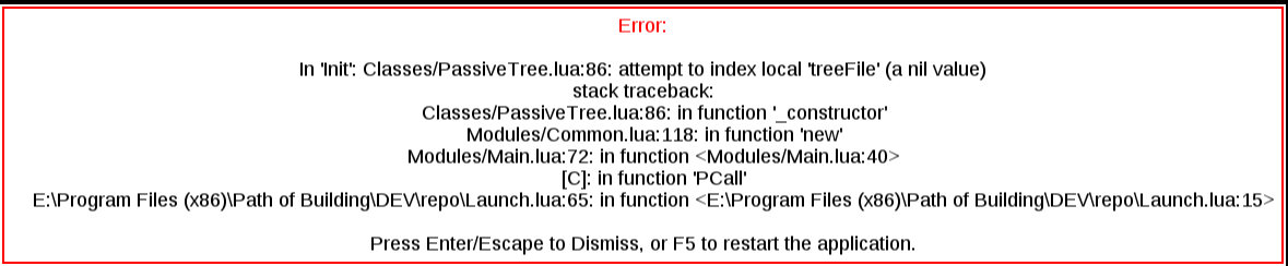 dev build issue after update; won't launch · Issue #1897 · Openarl ...