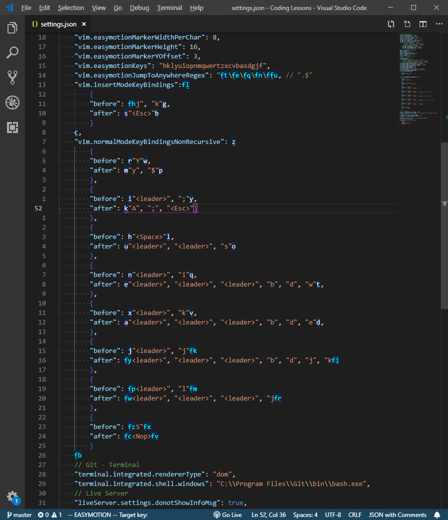 Vim easymotion match square and round brackets · Issue 3481