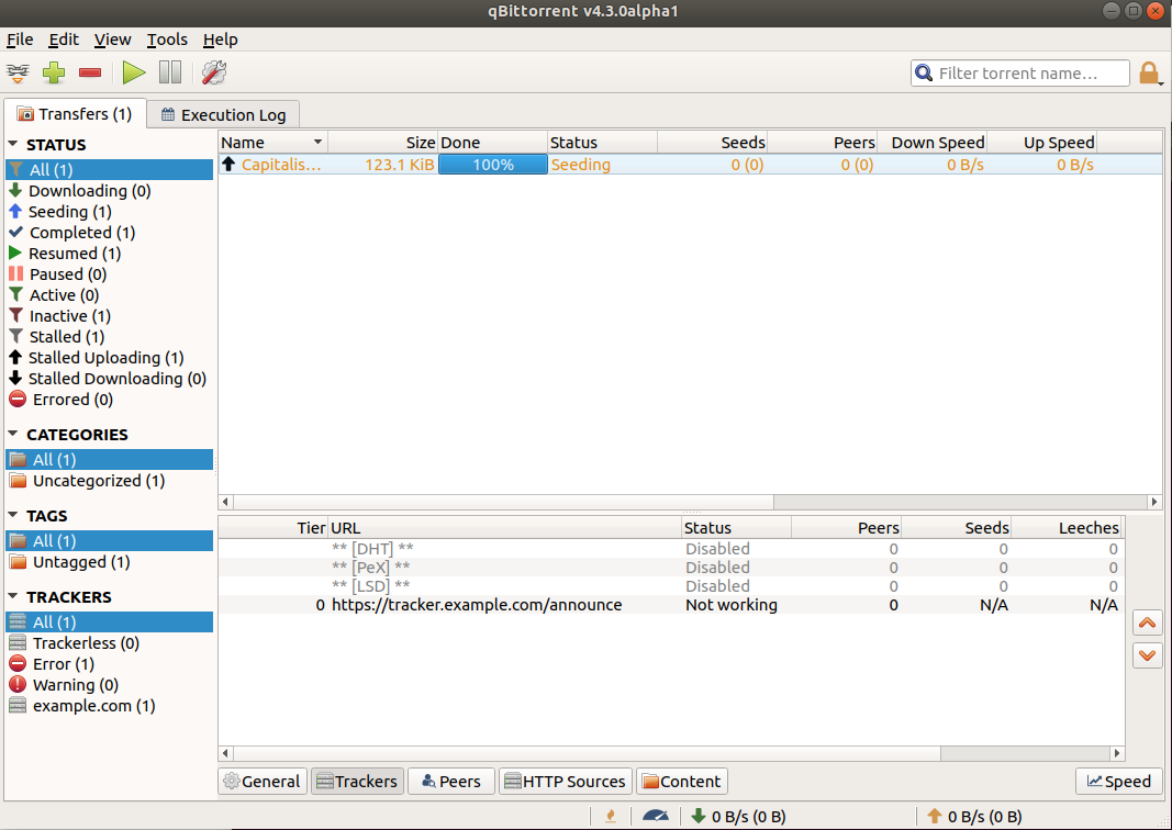 Identify Private torrents with no working trackers (GUI) · Pull Request