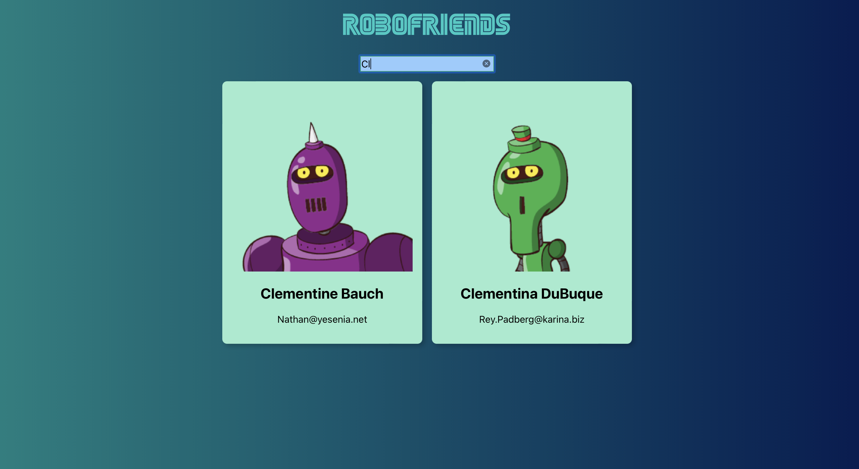 GitHub - marvmwan/Robofriends-React-App: React App I created to learn ...