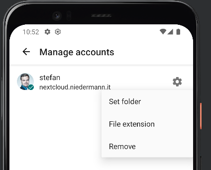 Allow changing server directory destination via Mobile app · Issue ...