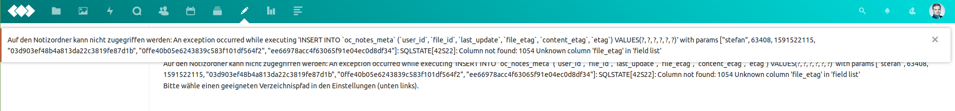 Exception when upgrading from 3.2.0 to 3.5.0 · Issue #534 · nextcloud ...