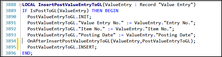 [Event Request] Codeunit 22 - OnAfterInsertPostValueEntryToGL · Issue ...
