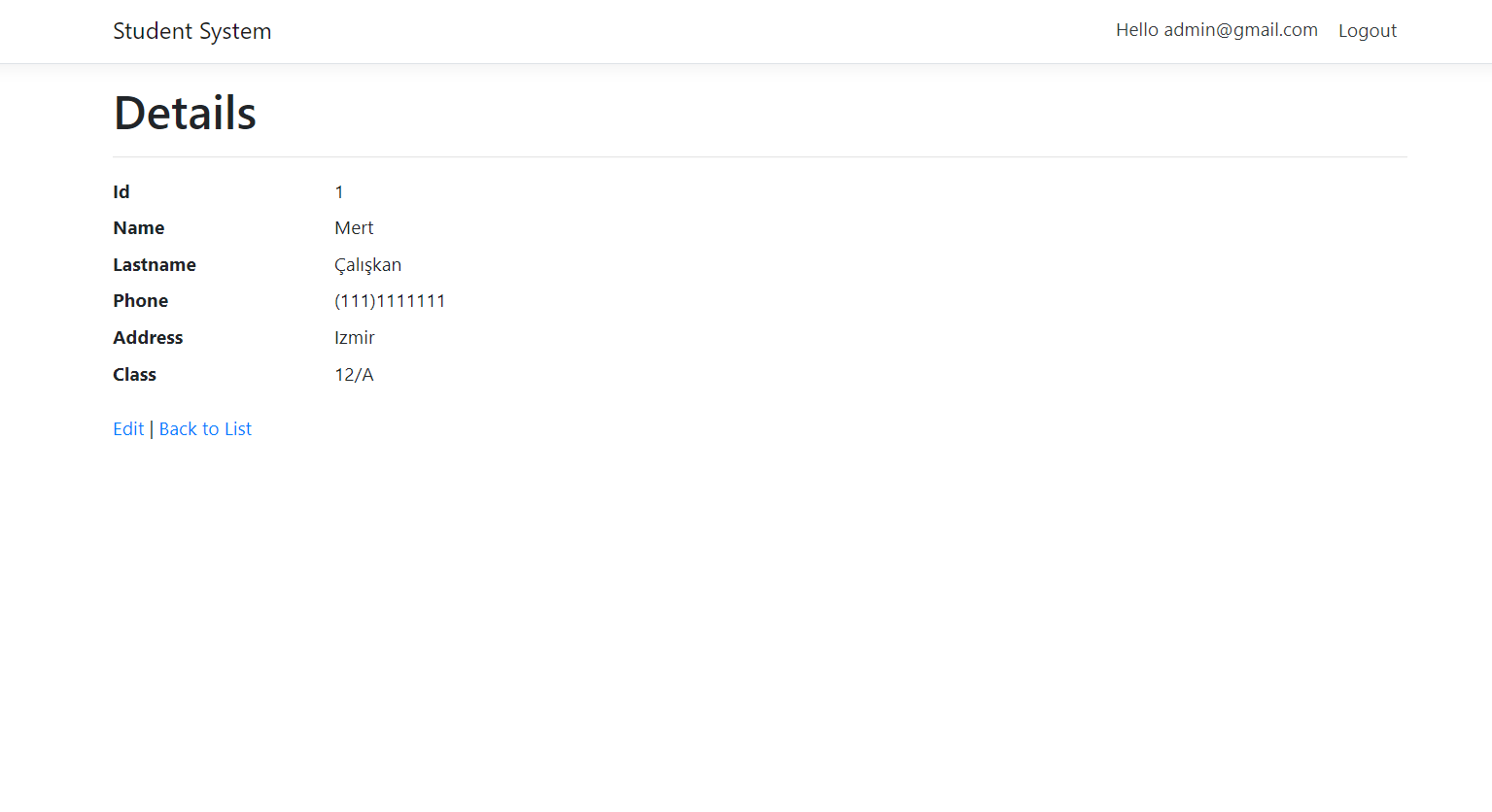 GitHub - mertcaliskan01/StudentSystemWeb