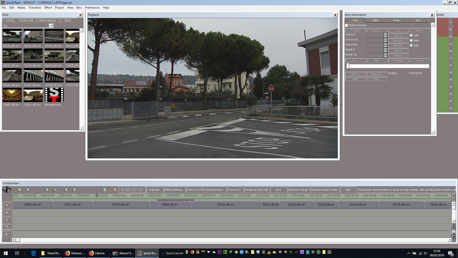 Speed Razor / Blade videoediting software: a little jerky playback ...