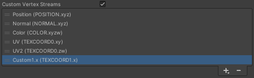 Custom Vertex Streams