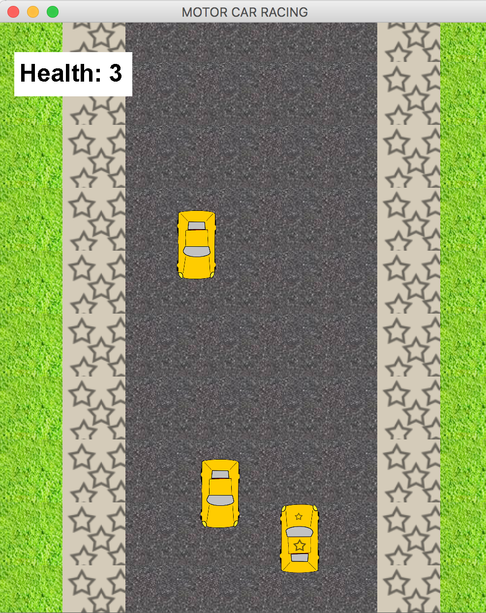 GitHub - betulsenoglu/Car-RaceGAME: A Game has a car object which is ...
