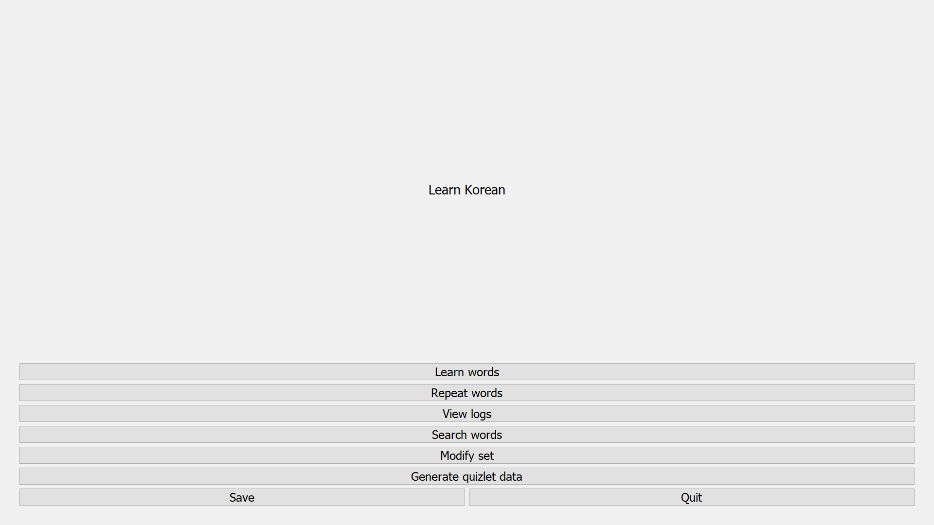 GitHub - SzymonJedrzychowski/learnKorean