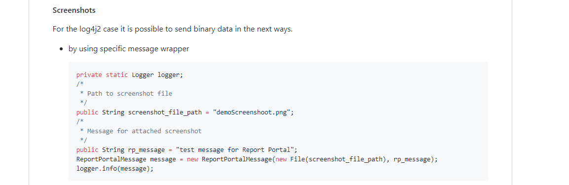 Log4j2 screenshots don't send to reportportal · Issue #641 ...