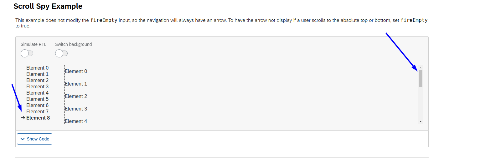 Scroll spy - scrolling too quickly does not select correct element ...
