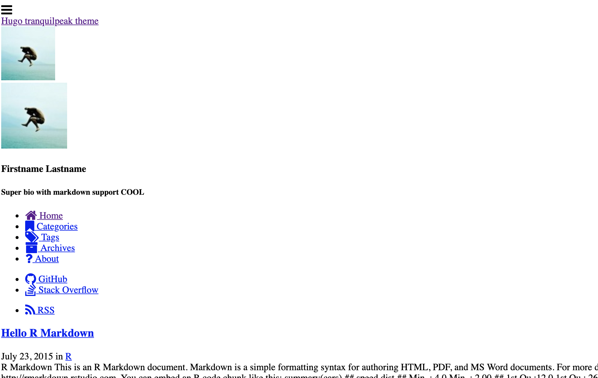 Is it possible to only show a picture thumbnail on the home page but not at the top of the post? · HugoBlox hugo-blox-builder · Discussion #2817 · GitHub