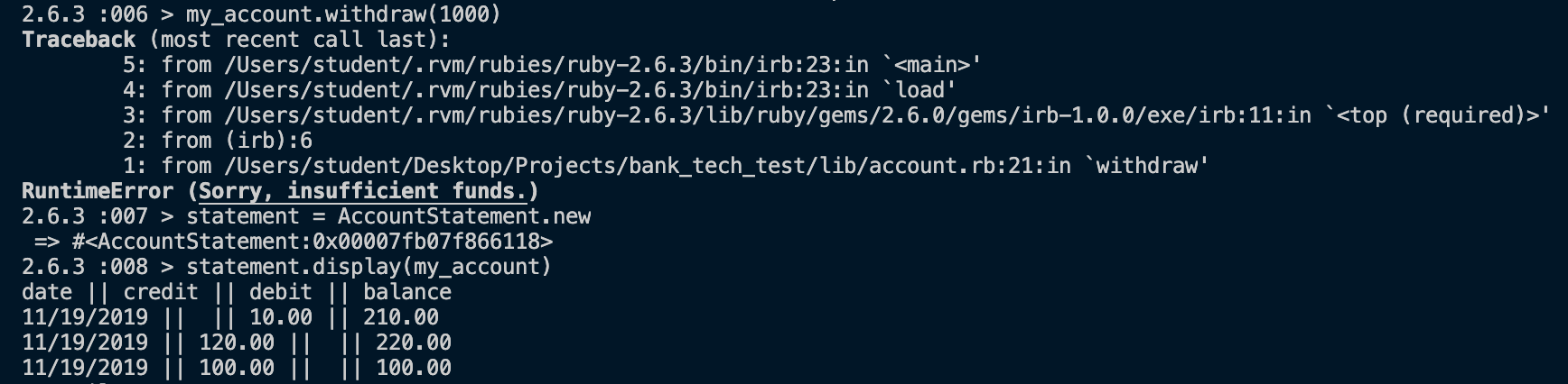 GitHub - bradjp/bank_tech_test