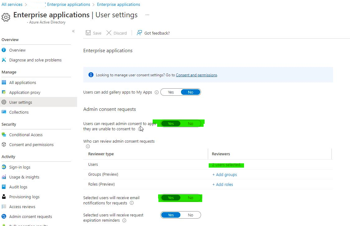 [Feature Request]: Add option to let users request APP admin consent ...