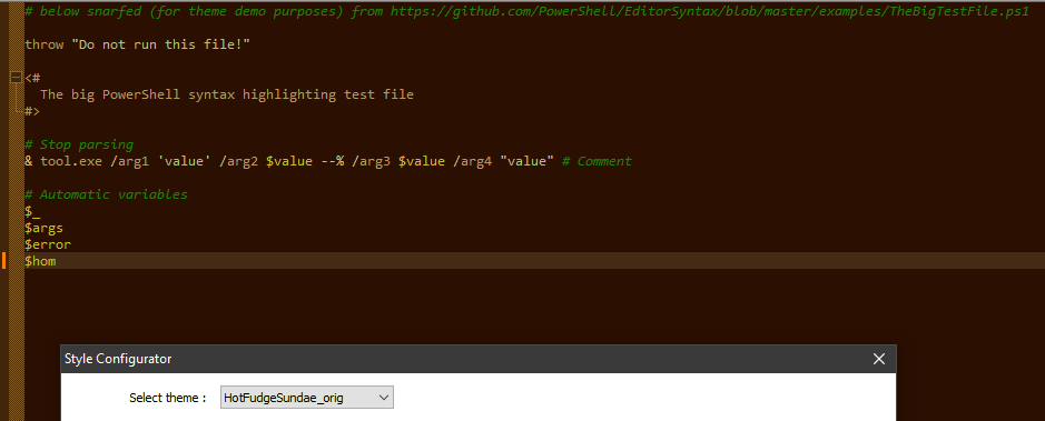 Theme HotFudgeSundae block comment style for PowerShell · Issue #13271 ...