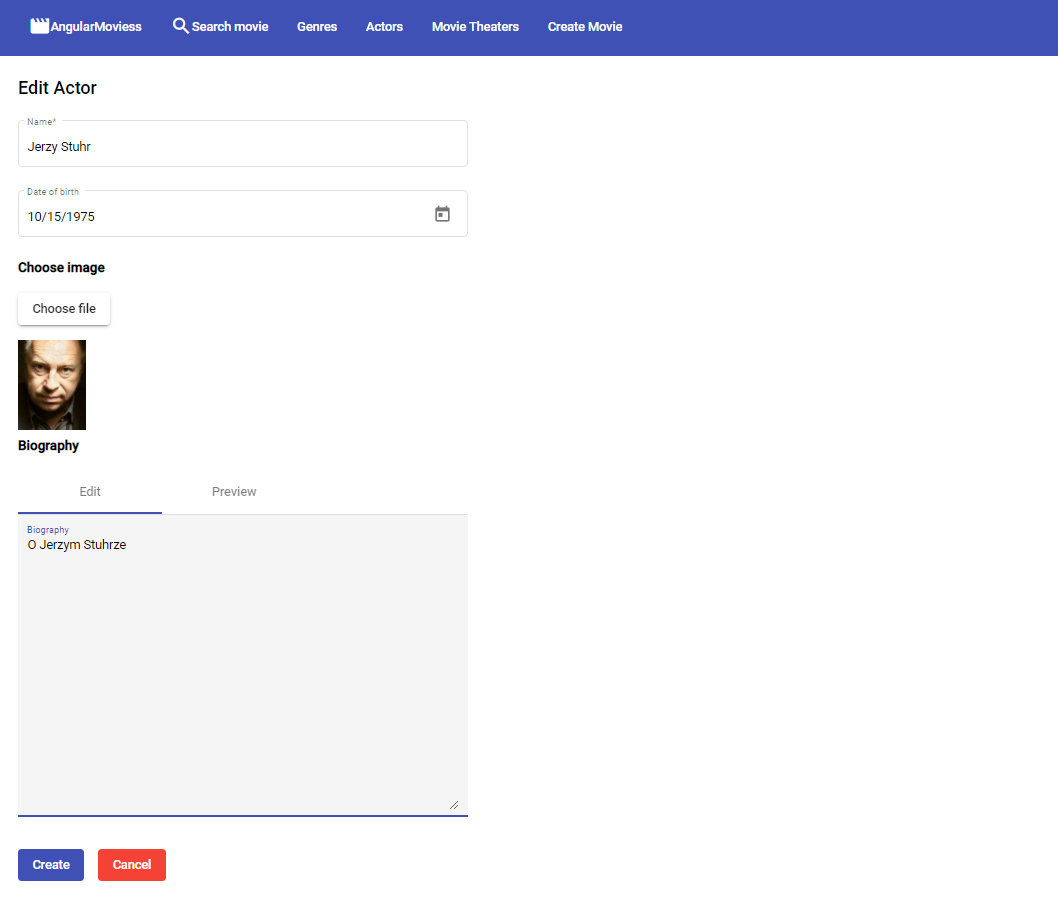 GitHub - Minoo122/AngularMovies: Web app to browse, find movies and actors