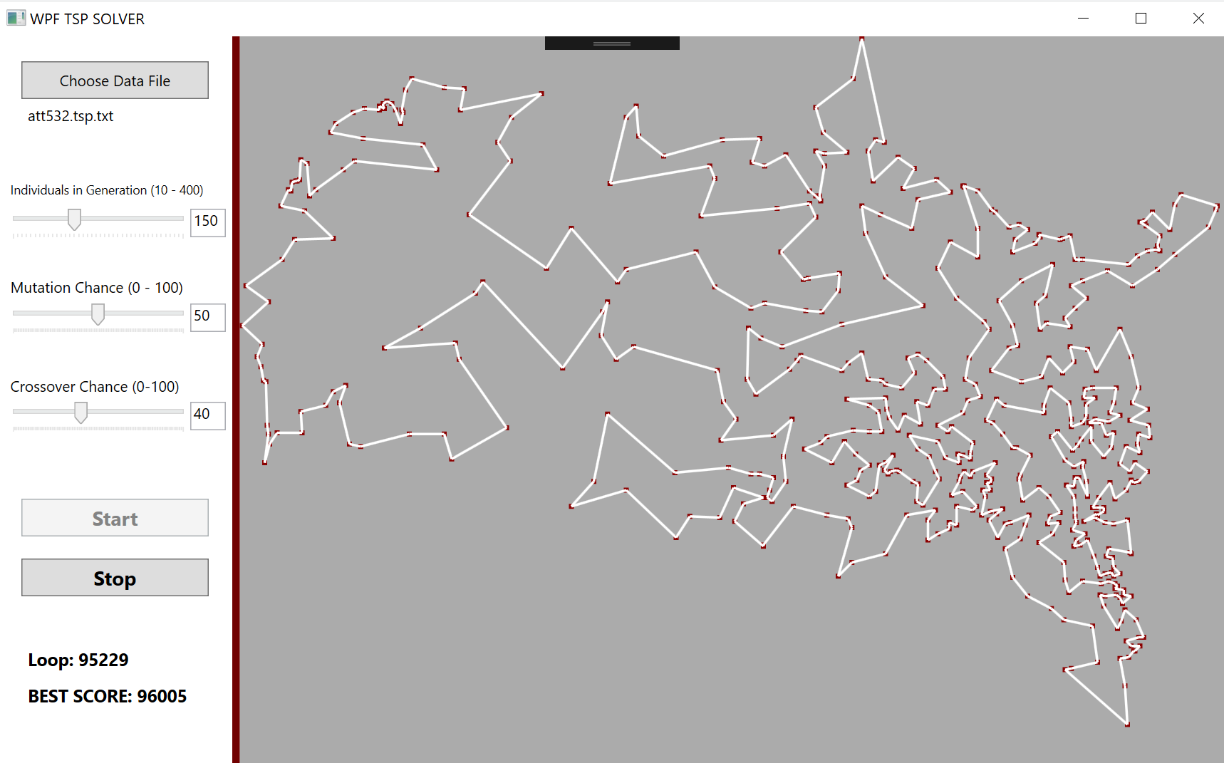Tsp Genetic Algorithm Icon GitHub - Mroziek/TSP-WPF-Genetic-Algorithm: Travelling salesman problem ...