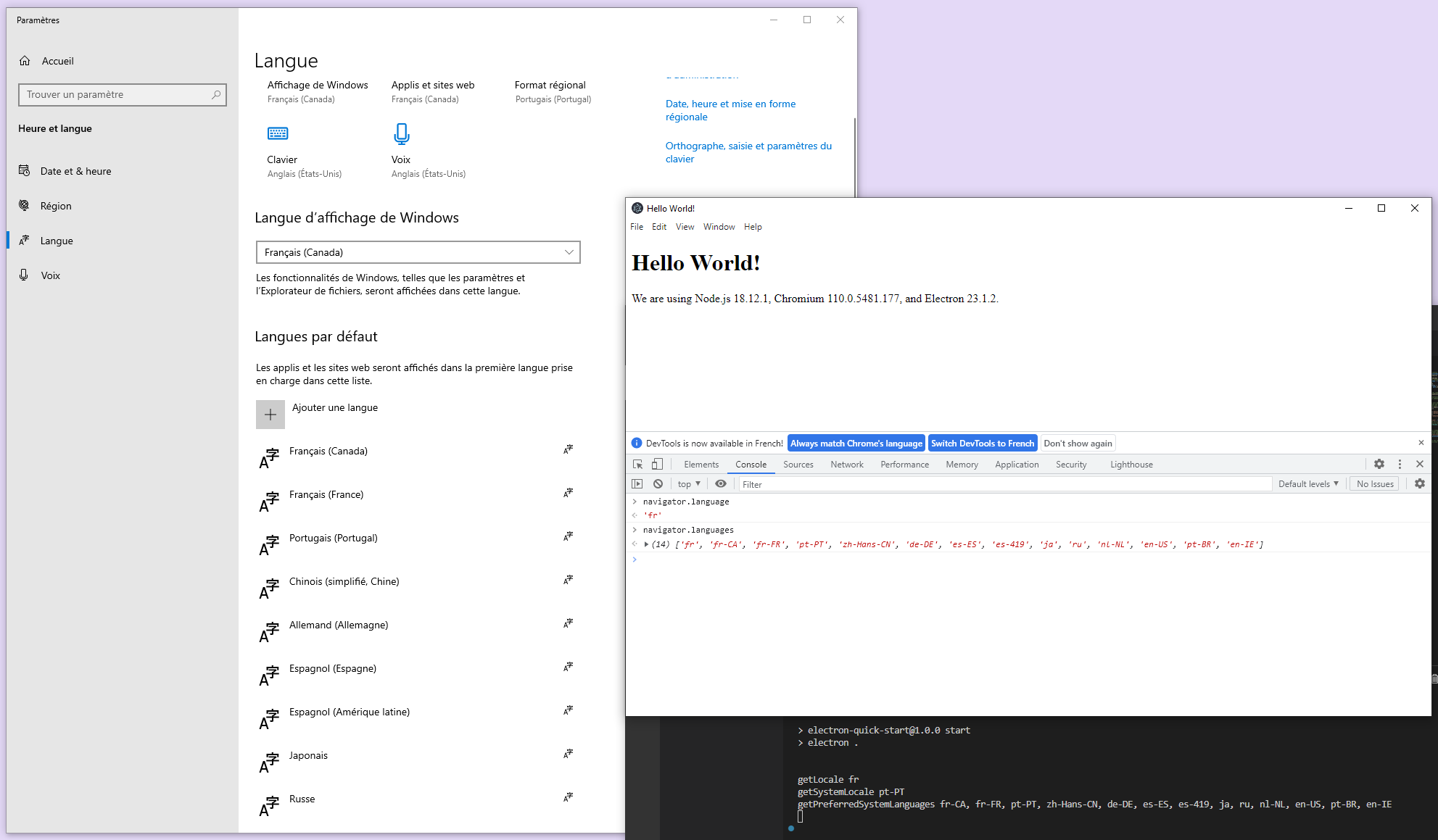[Bug] getLocale for system language frCA (or enCA) returns fr (or en