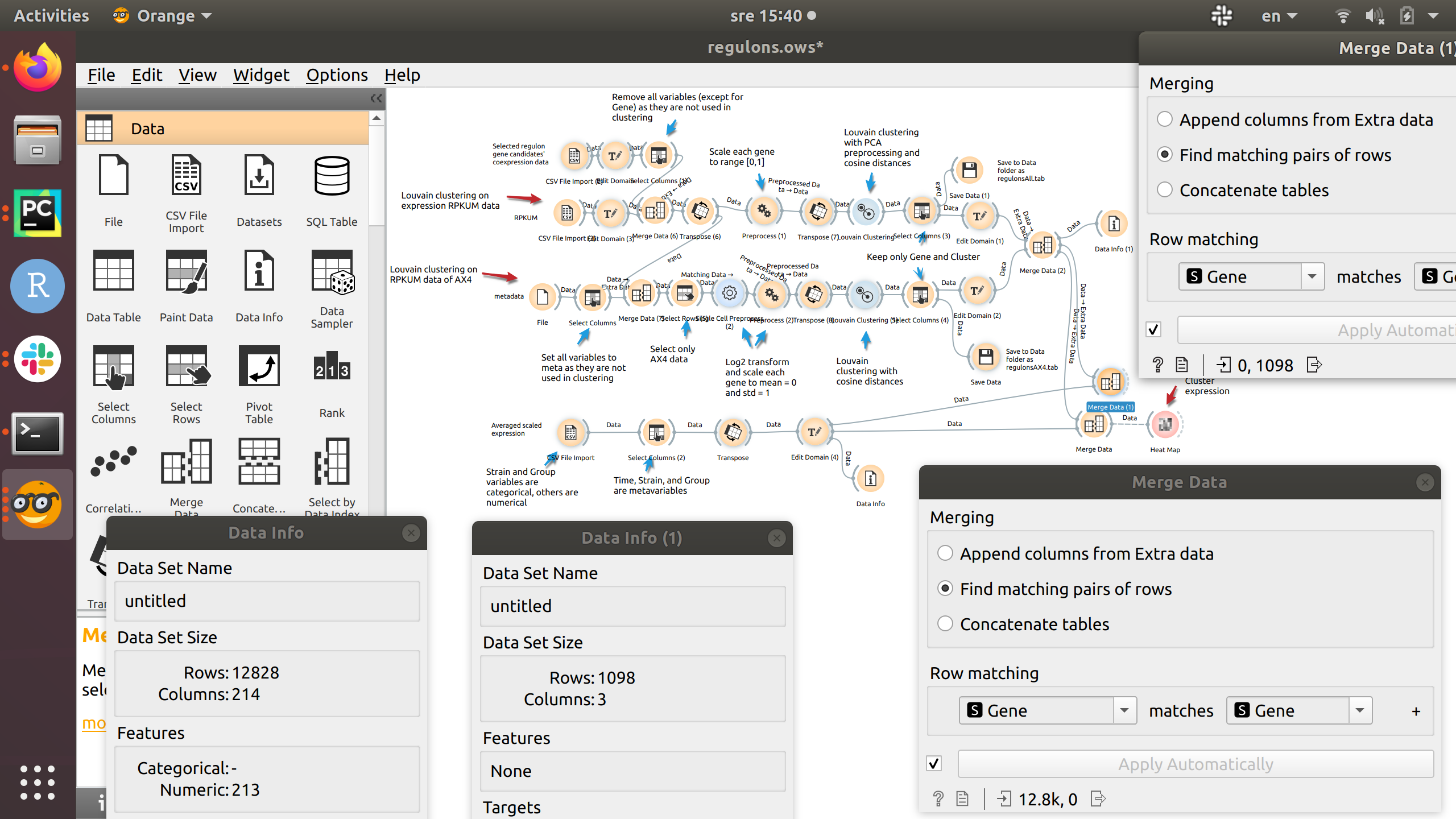 Merge data falsely reporting no input · Issue #4859 · biolab/orange3 ...