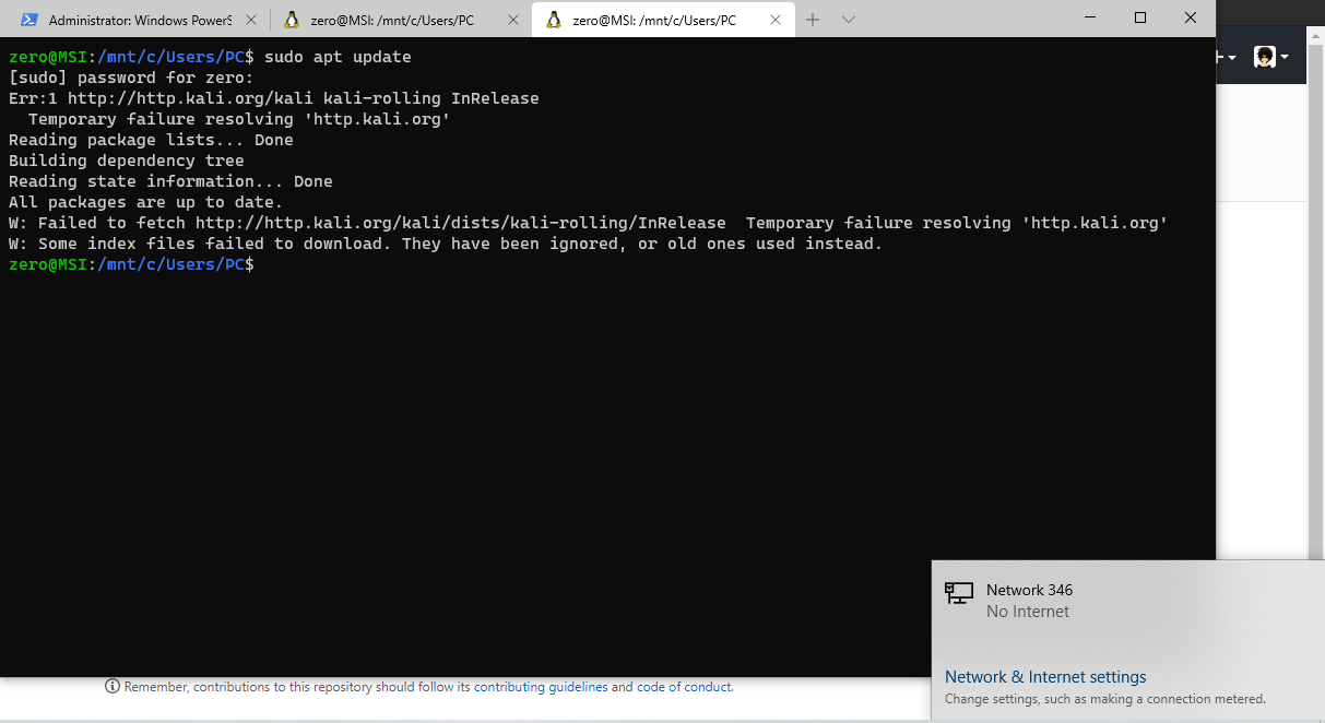 WSL2 causing my internet to not work and internet is too slow · Issue ...