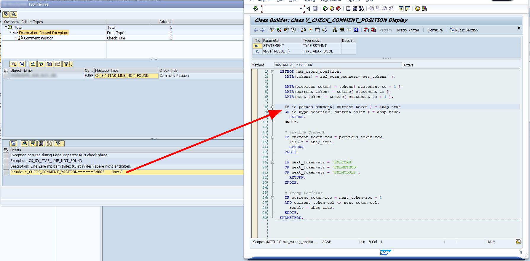 Tool Failure · Issue 203 · SAP/codepalfor
