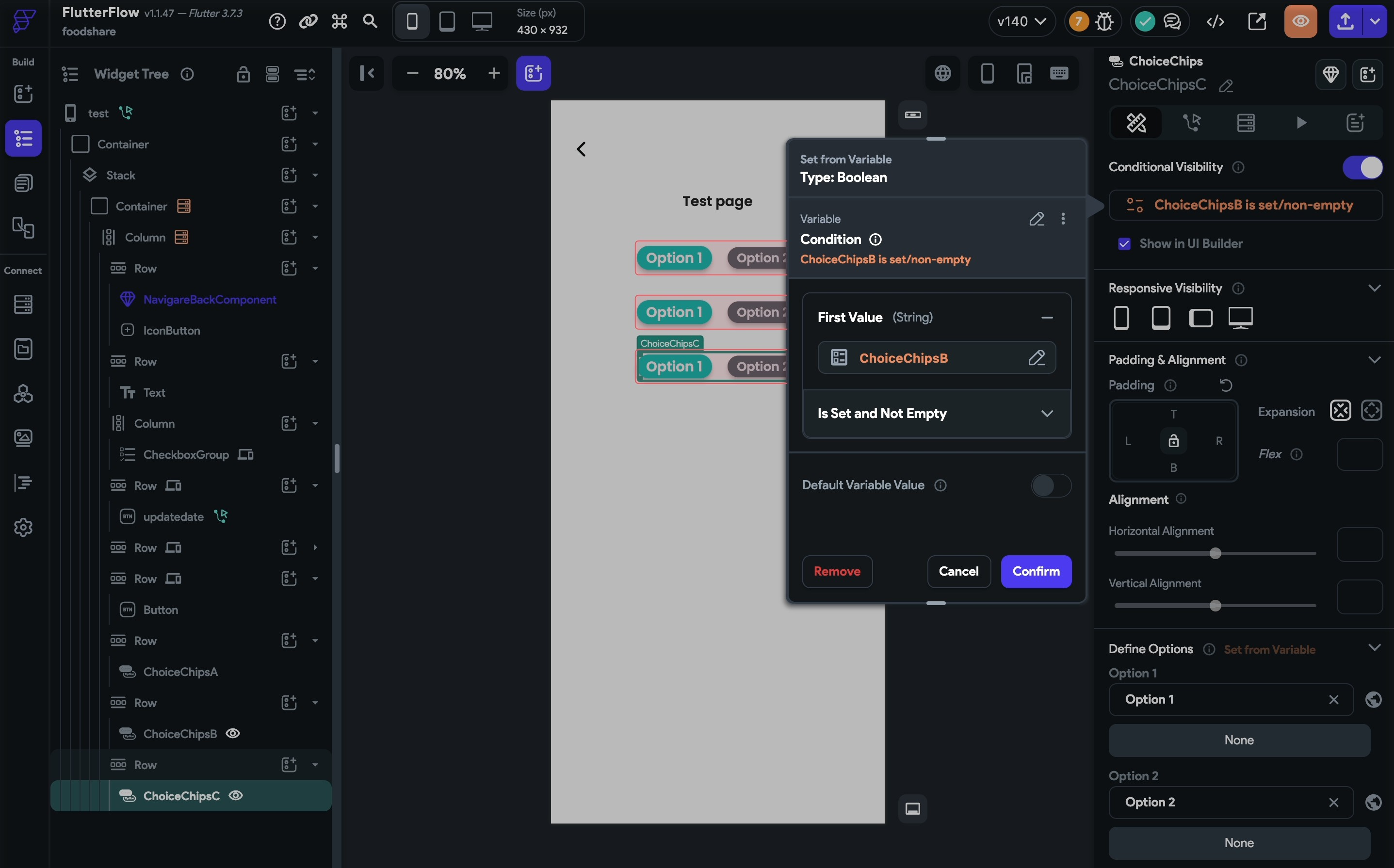 ChoiceChips widget state getting mixed when turned to custom component ...