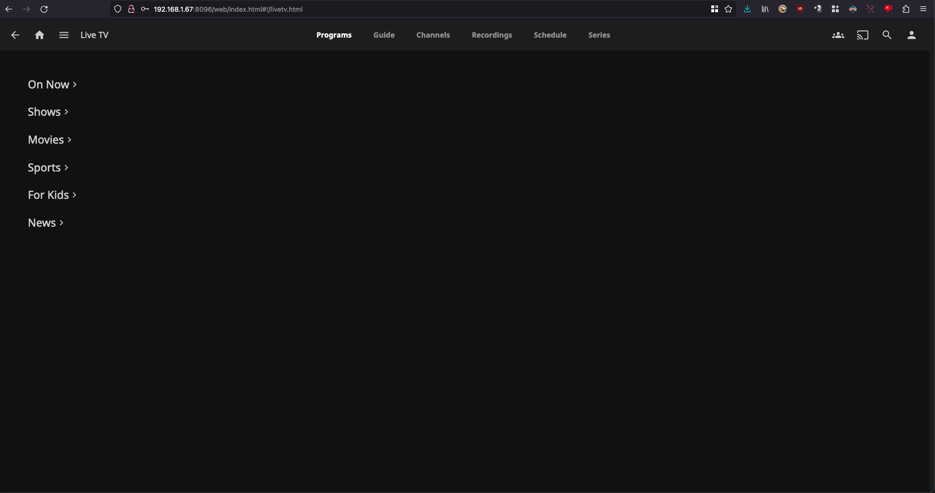 [Issue] HDHomeRun DUAL not picking picking up channels in Jellyfin