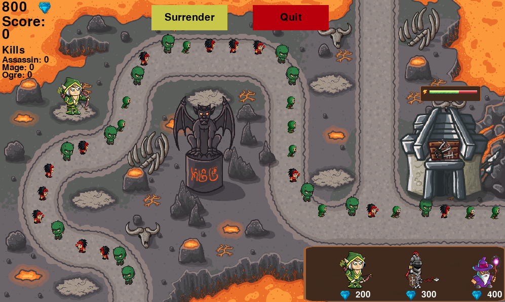GitHub - hassank4/CastleDefense