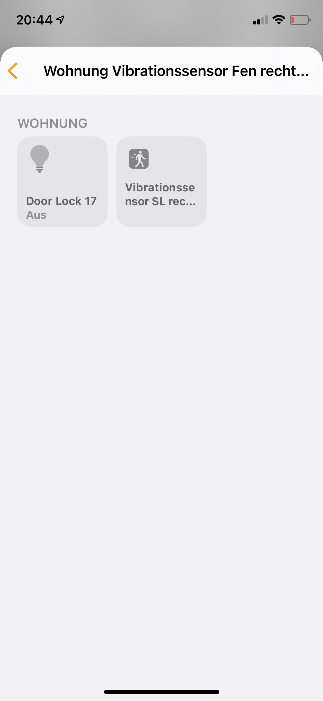 Aqara Vibration Sensor Problemes showing as a light two · Issue 3151