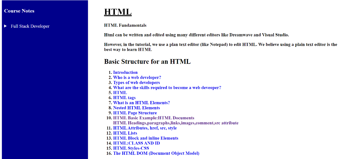 Html/css Summary Page GitHub - webRavish456/html-css-documentation: Summary of Html