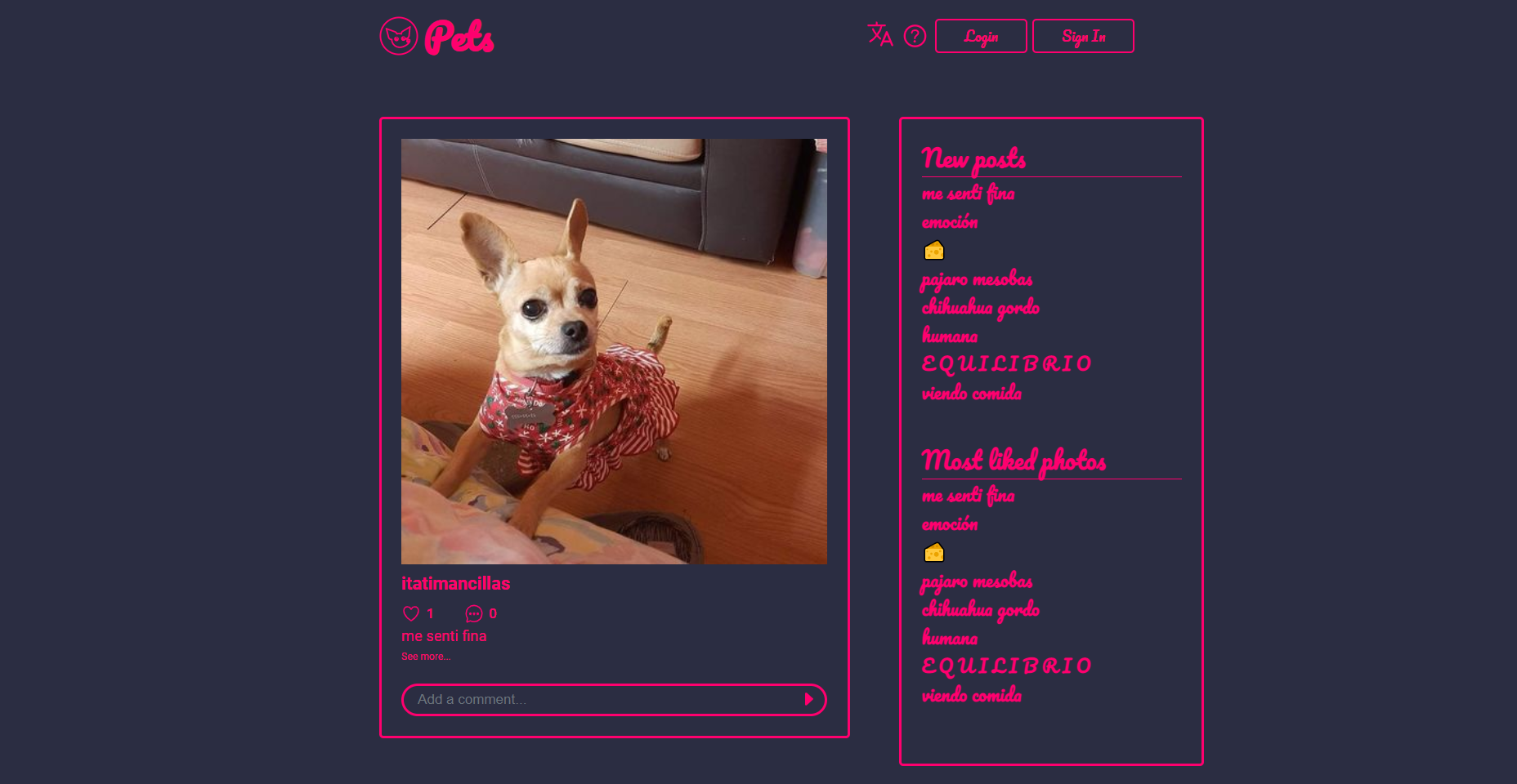 GitHub - PaulMirve/pets-frontend: Frontend of pets application · GitHub
