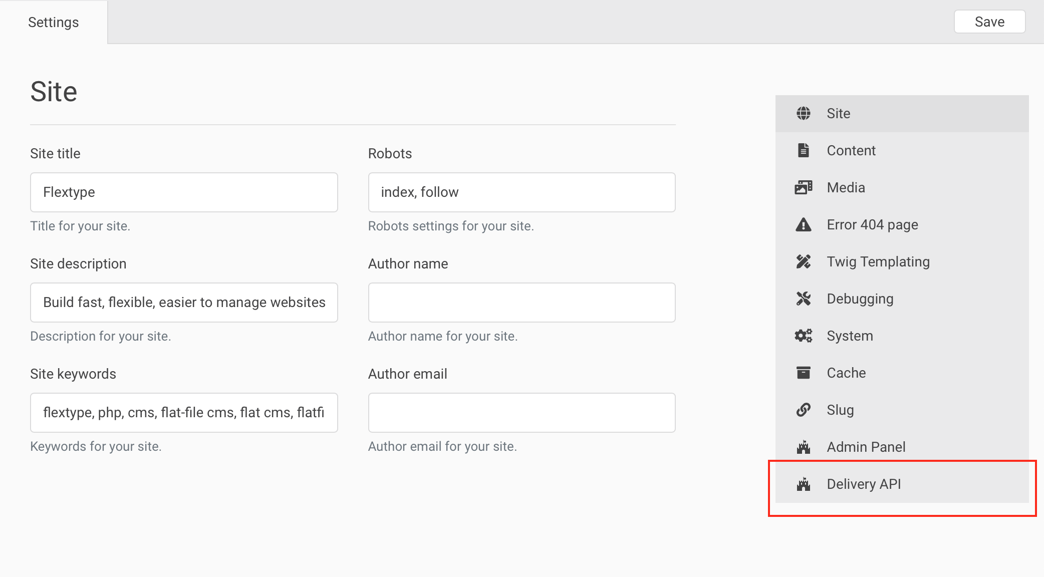 Flextype Admin Plugin: Delivery API - BE/FE · Issue #349 · flextype ...