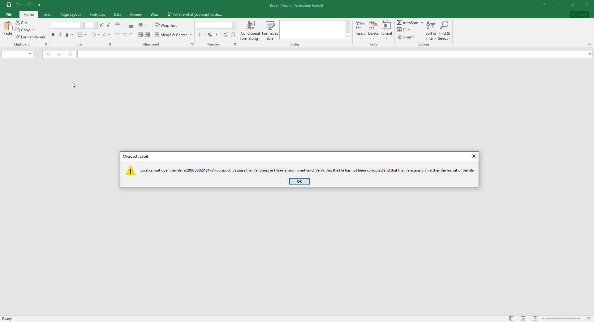 Not able to convert Excel file to Base64 which is generated using ClosedXML · Issue 1483