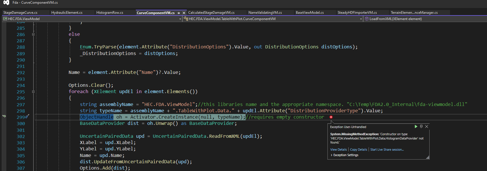 Saving stage damage and opening for edit threw exception · Issue #652 ...