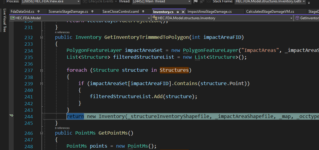 Inventory sample bug · Issue #675 · HydrologicEngineeringCenter/HEC-FDA ...