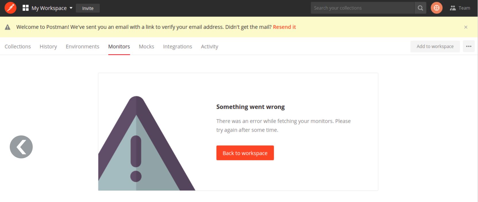 Issue viewing monitors in Web "Something went wrong" · Issue 7239