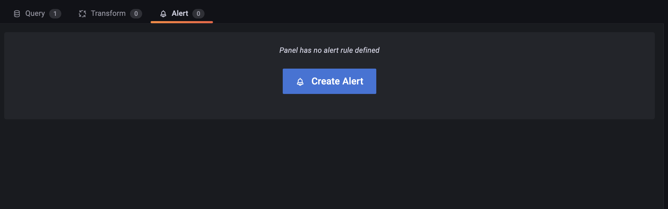 Alerting UI visible in panel configurations when Alerting has been