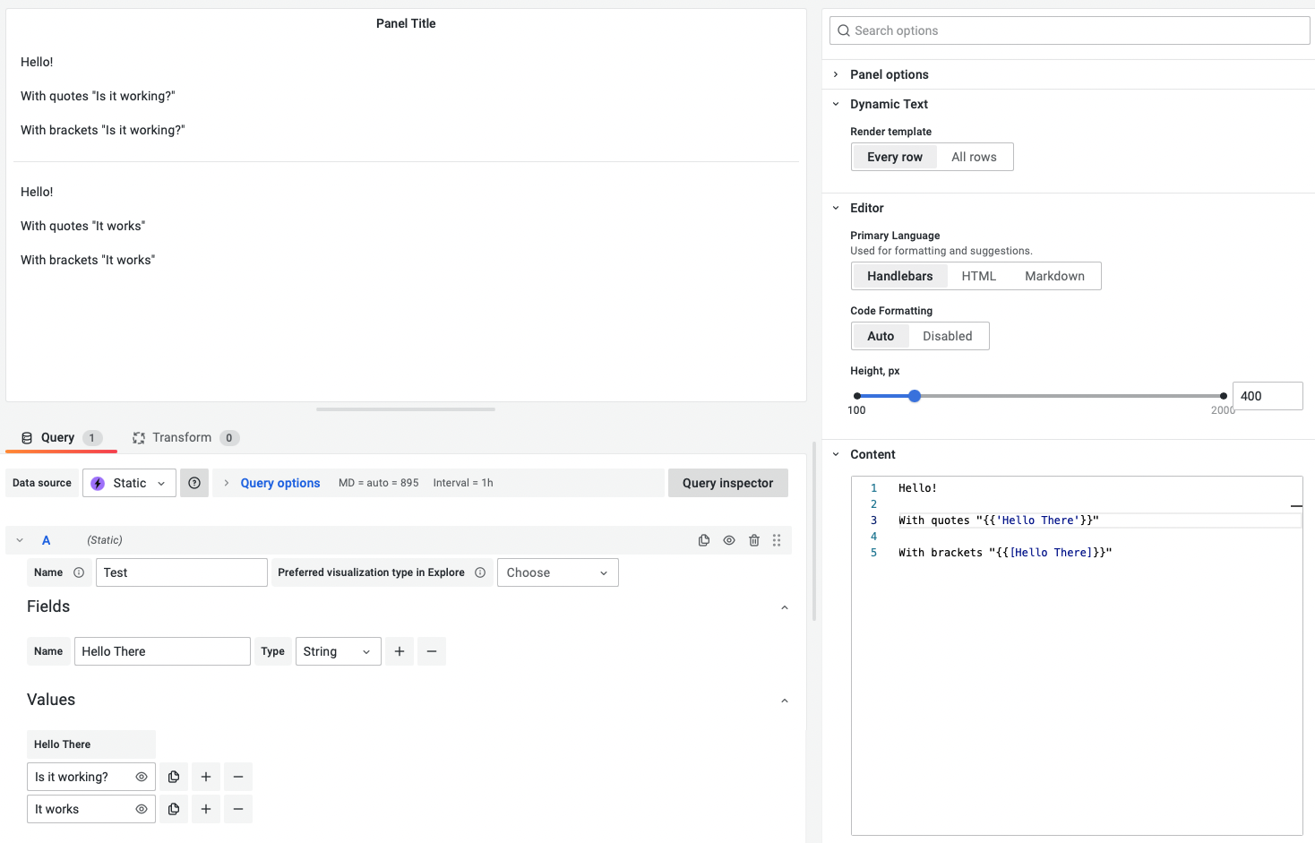 Column names with space is not supported · Issue 125 · VolkovLabs