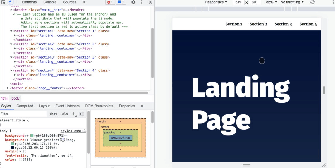GitHub - kudirat/Landing-Page